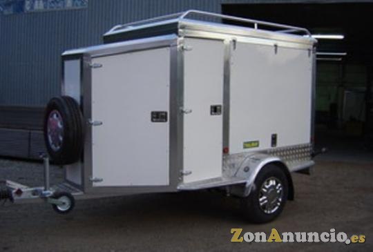 Remolque cerrado carrozado en aluminio.Thalman Quality